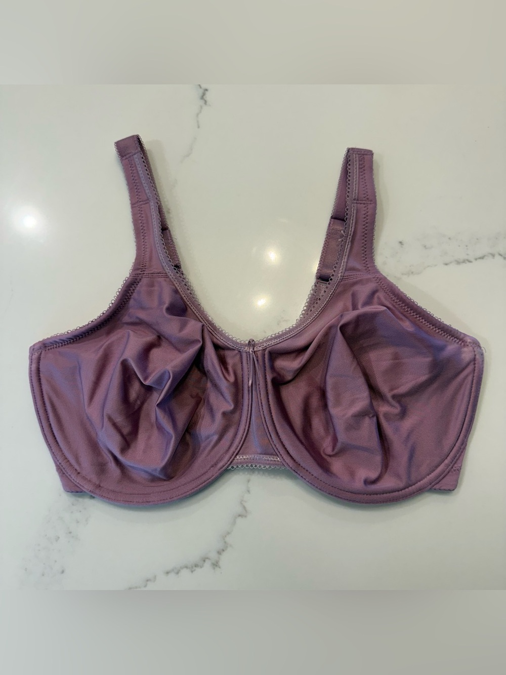 Wacoal Basic Beauty Size 36DDD Lavender Underwire Bra 855192